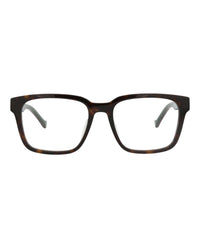 Gucci Mens Square/Rectangle Havana Havana Transparent Fashion Designer Eyewear