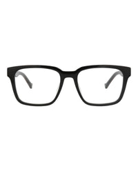 Gucci Gucci Mens Square/Rectangle Black Havana Transparent Fashion Designer Eyewear