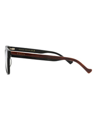 Gucci Gucci Mens Square/Rectangle Black Havana Transparent Fashion Designer Eyewear
