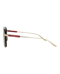 Gucci Mens Aviator Havana Gold Brown Fashion Designer Eyewear
