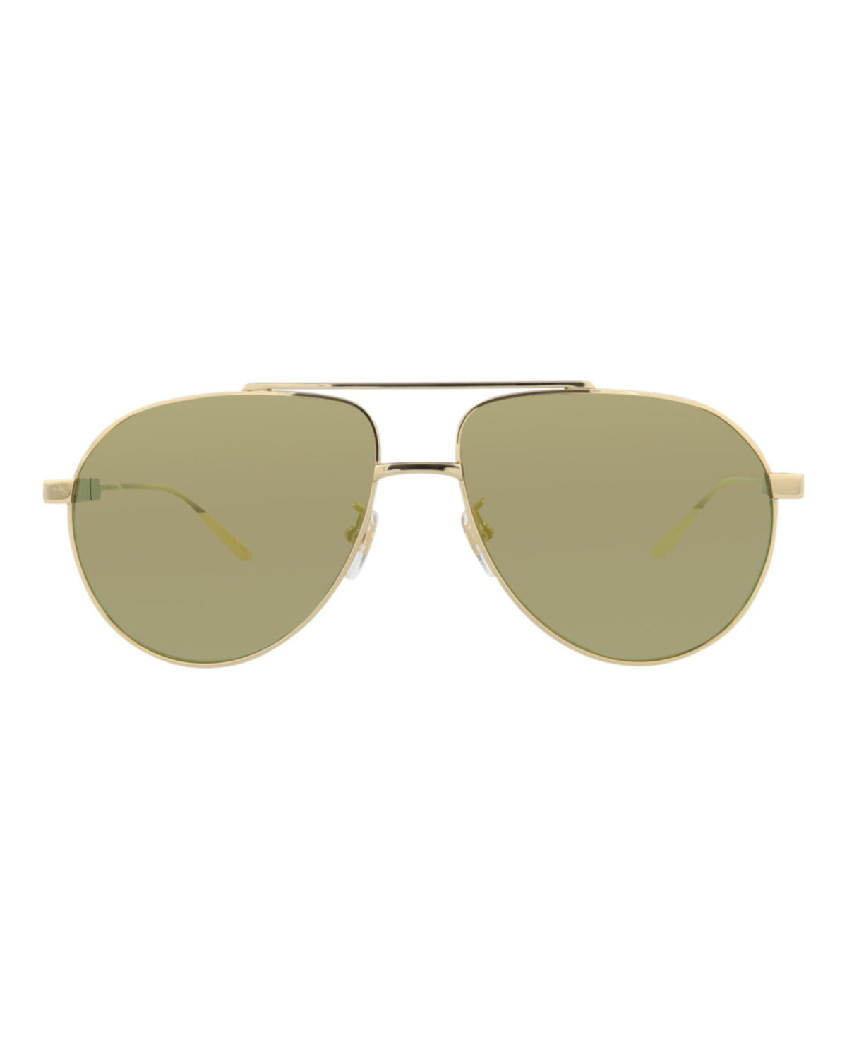 Gucci Mens Aviator Gold Gold Yellow Fashion Designer Eyewear