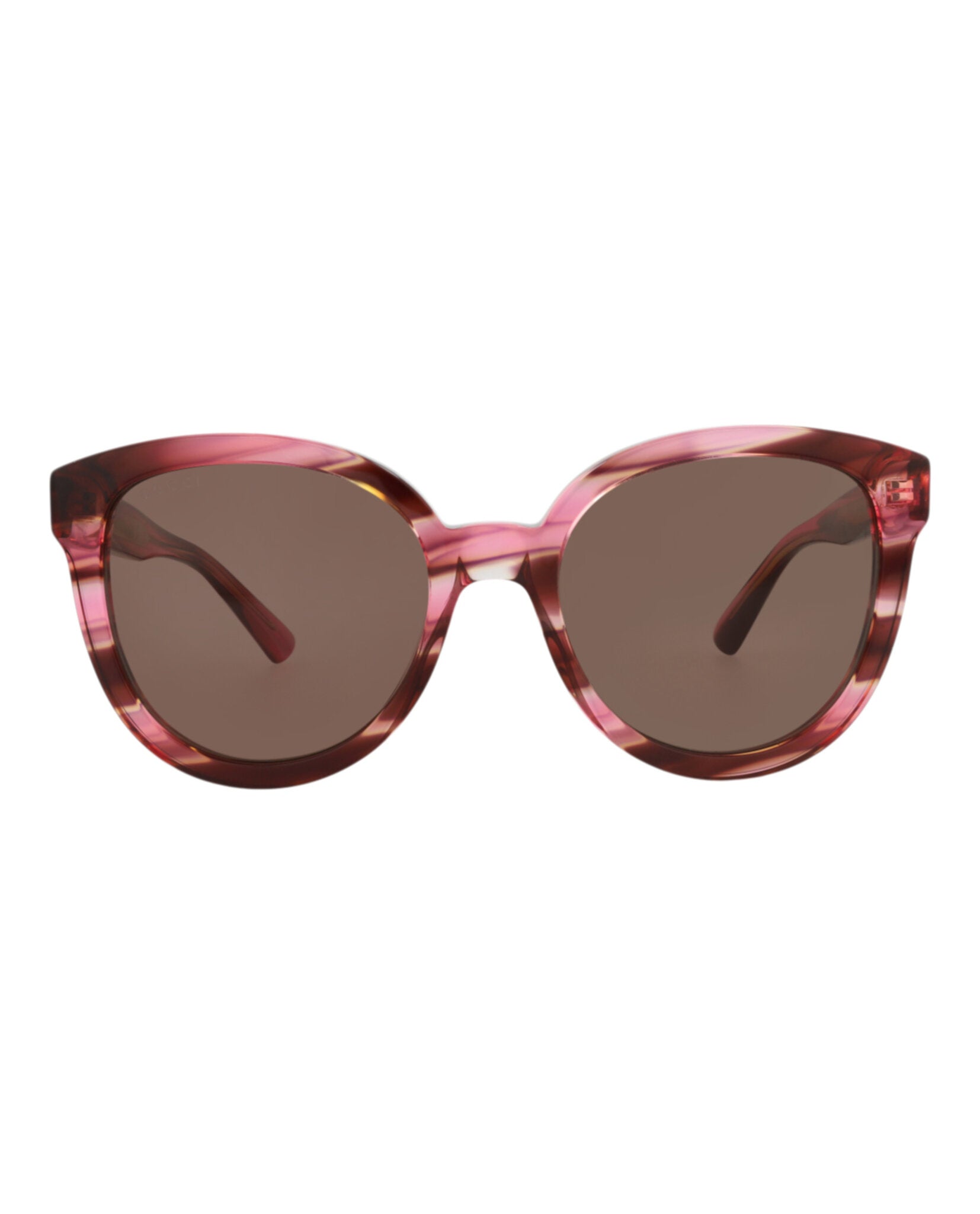 Gucci Womens Round/Oval Havana Havana Brown Fashion Designer Eyewear
