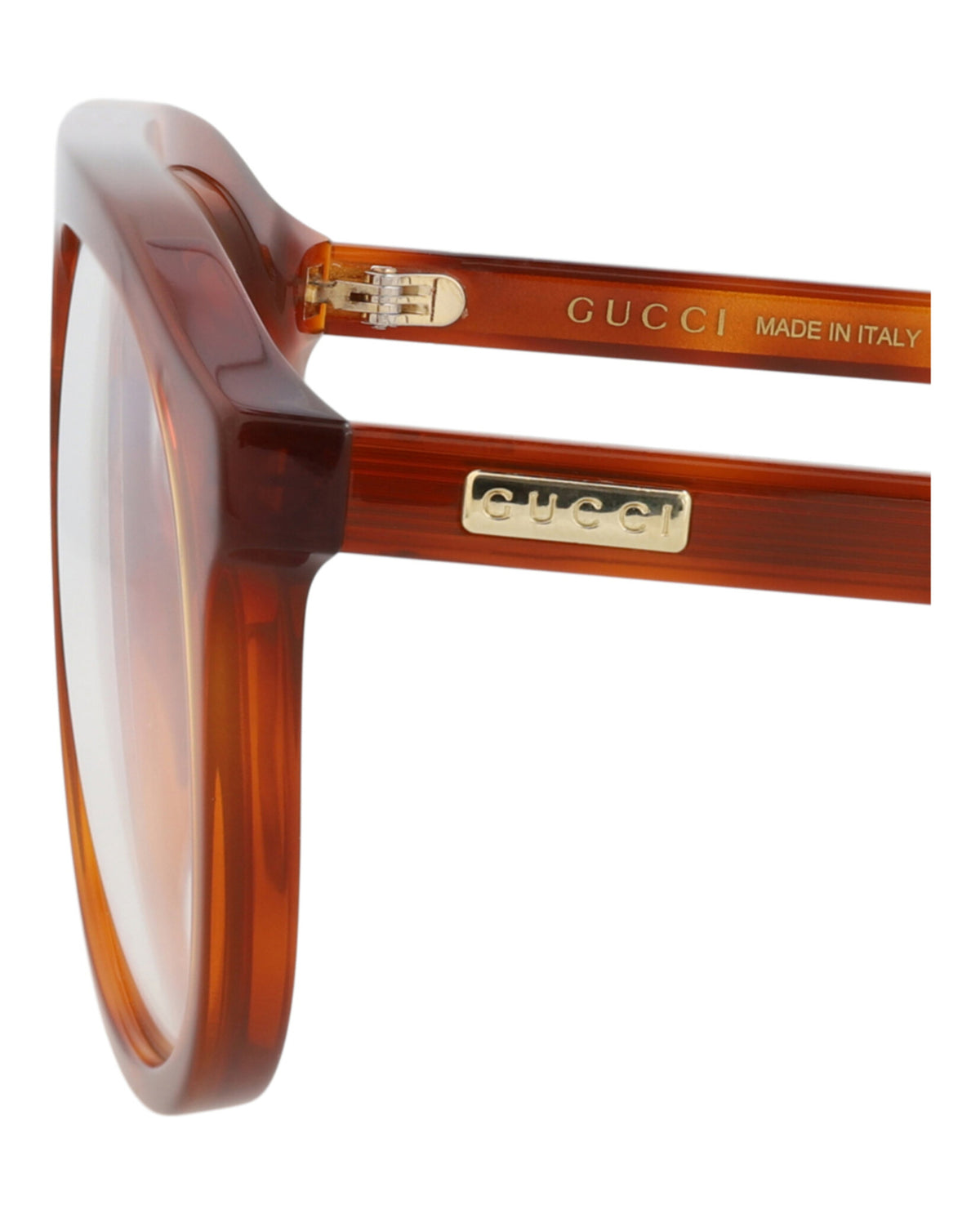 Gucci Gucci Mens Aviator Havana Havana Transparent Fashion Designer Eyewear