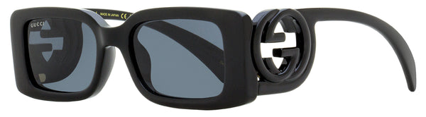 Gucci Rectangular Sunglasses GG1325S 001 Black 54mm – Bluefly