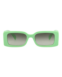Gucci Womens Square/Rectangle Green Green Green Fashion Designer Eyewear