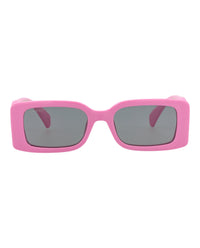 Gucci Womens Square/Rectangle Pink Pink Grey Fashion Designer Eyewear