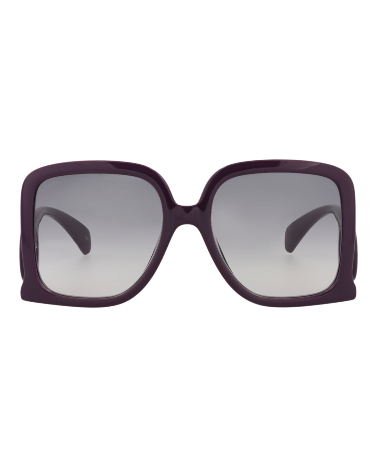 Gucci Gucci Womens Square/Rectangle Violet Violet Grey Fashion Designer Eyewear