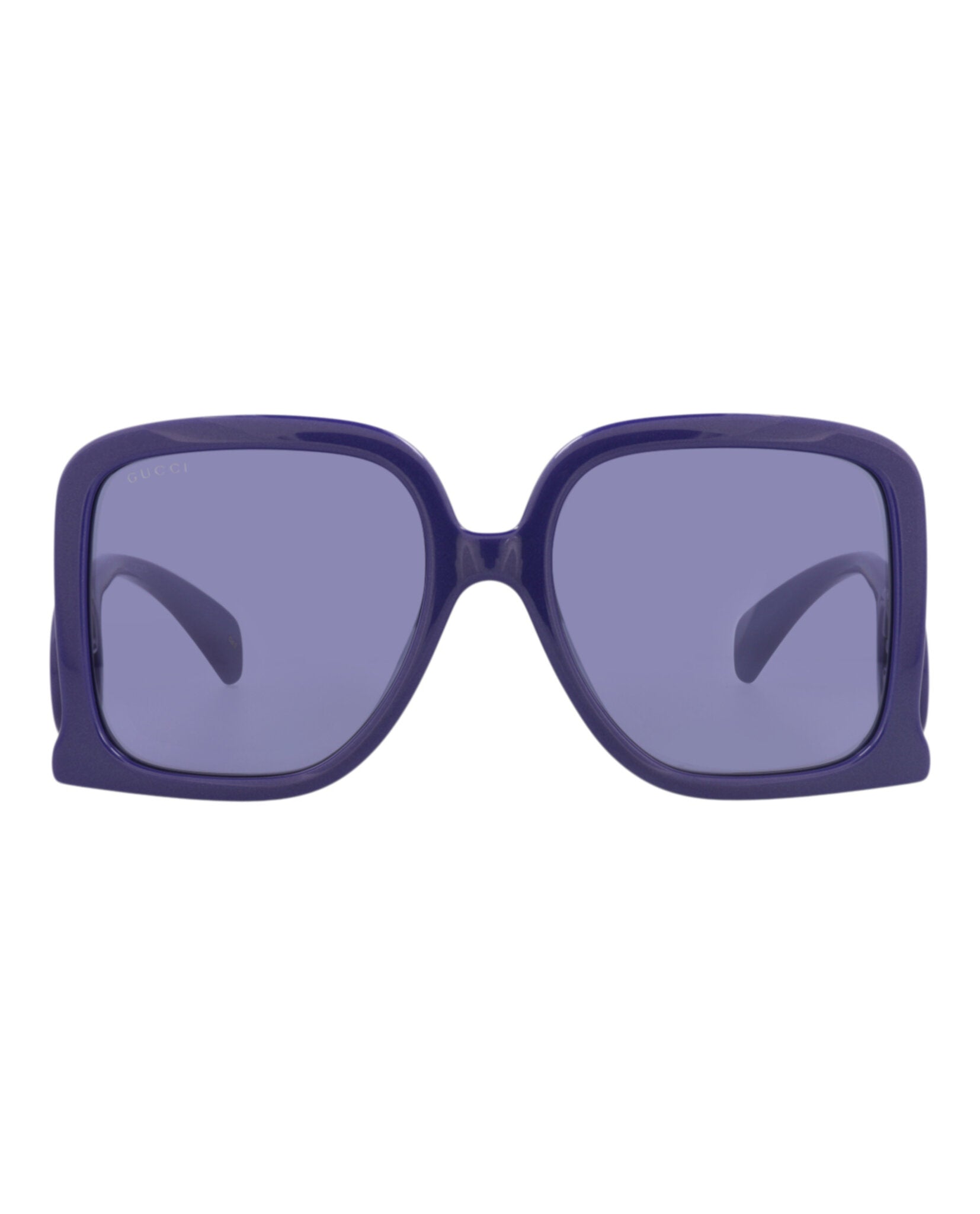 Gucci Gucci Womens Square/Rectangle Violet Violet Violet Fashion Designer Eyewear