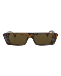 Gucci Mens Square/Rectangle Havana Havana Brown Fashion Designer Eyewear Havana Havana Brown