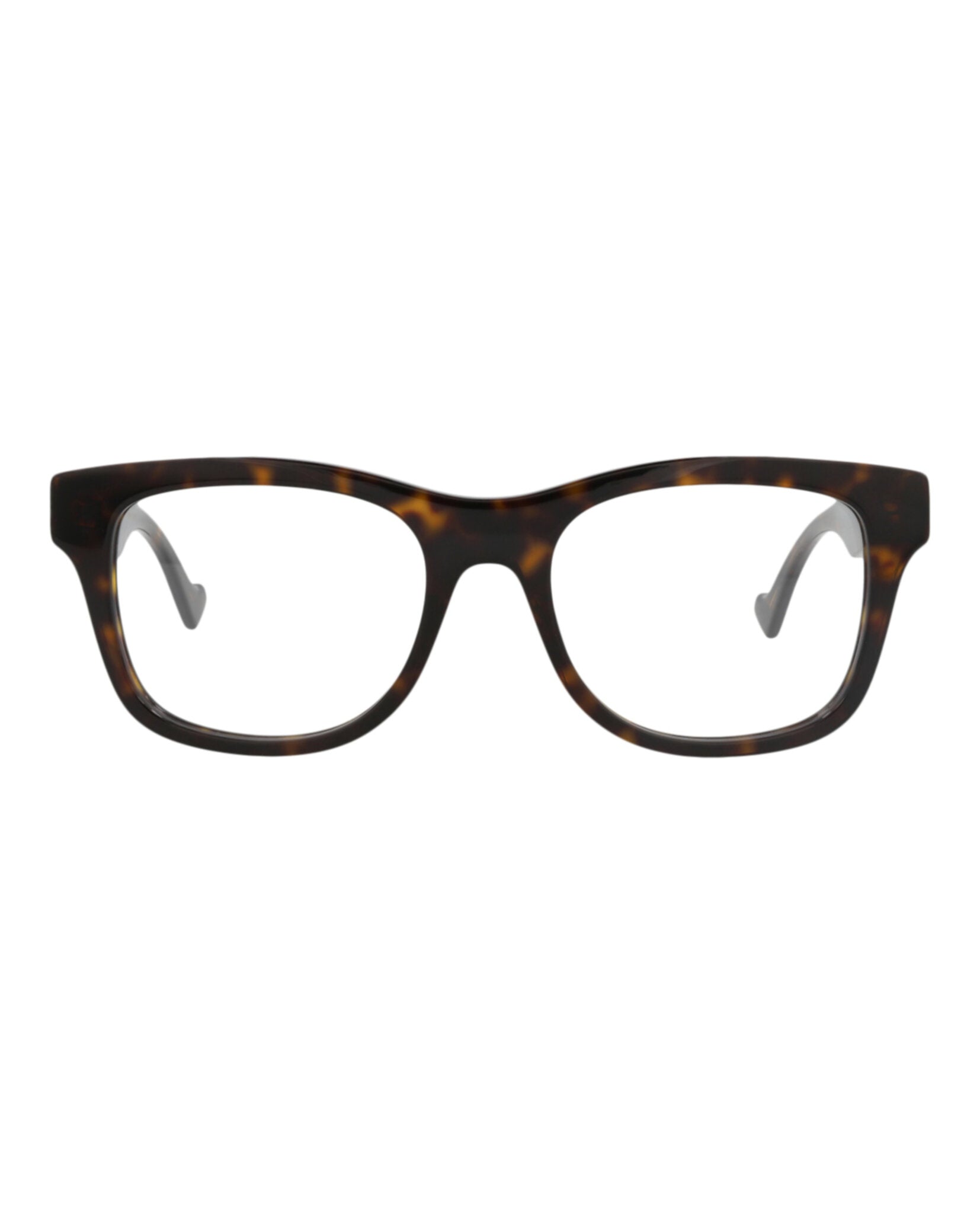 Gucci Gucci Mens Square/Rectangle Havana Havana Transparent Fashion Designer Eyewear