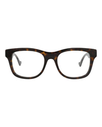Gucci Gucci Mens Square/Rectangle Havana Havana Transparent Fashion Designer Eyewear