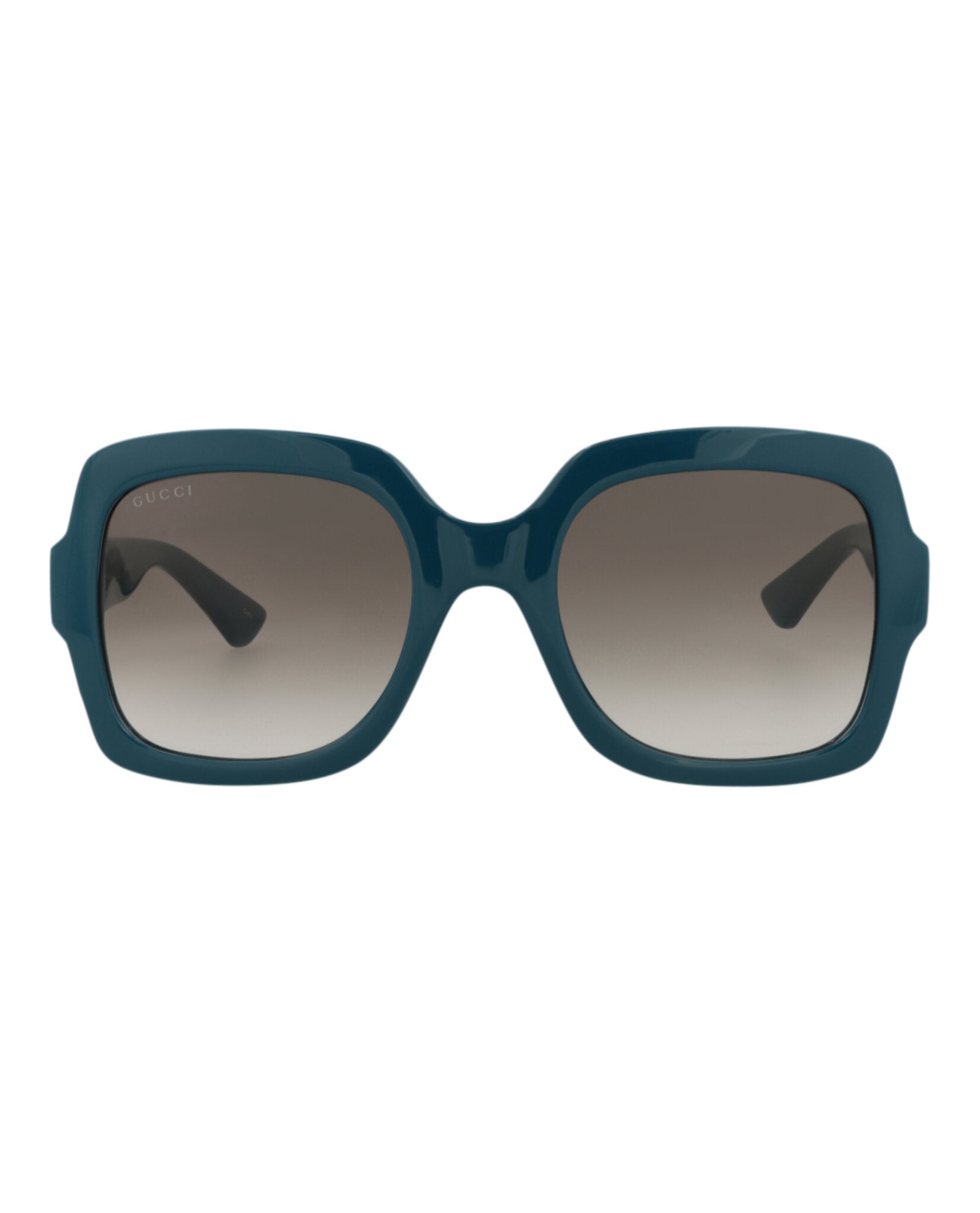 Gucci Gucci Womens Square/Rectangle Blue Blue Brown Fashion Designer Eyewear
