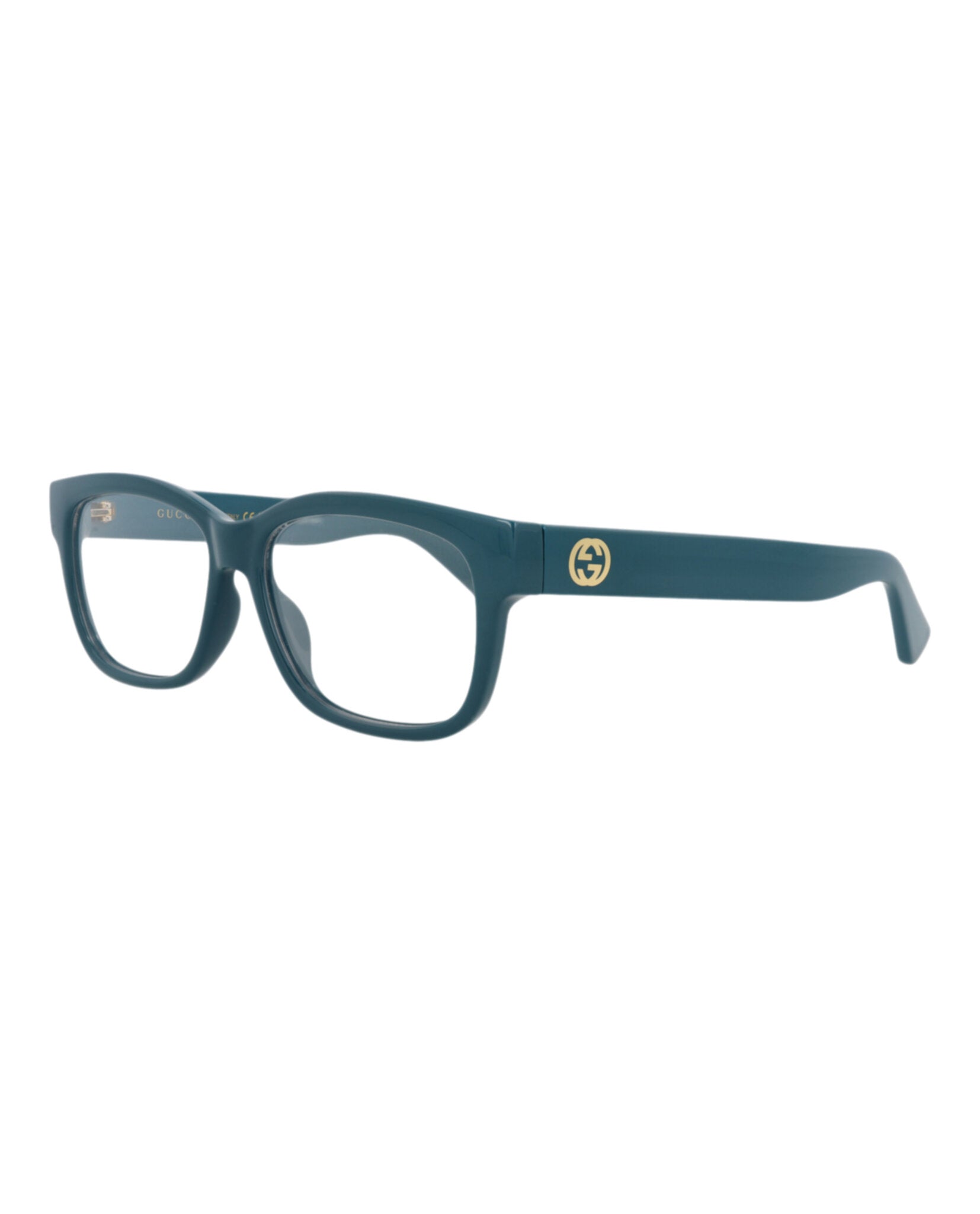 Gucci Gucci Womens Square/Rectangle Blue Blue Transparent Fashion Designer Eyewear