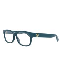 Gucci Gucci Womens Square/Rectangle Blue Blue Transparent Fashion Designer Eyewear