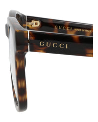 Gucci Gucci Mens Square/Rectangle Havana Havana Transparent Fashion Designer Eyewear