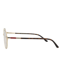 Gucci Mens Round/Oval Gold Havana Transparent Fashion Designer Eyewear