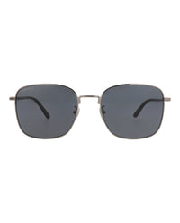Gucci Gucci Mens Square/Rectangle Ruthenium Black Grey Fashion Designer Eyewear
