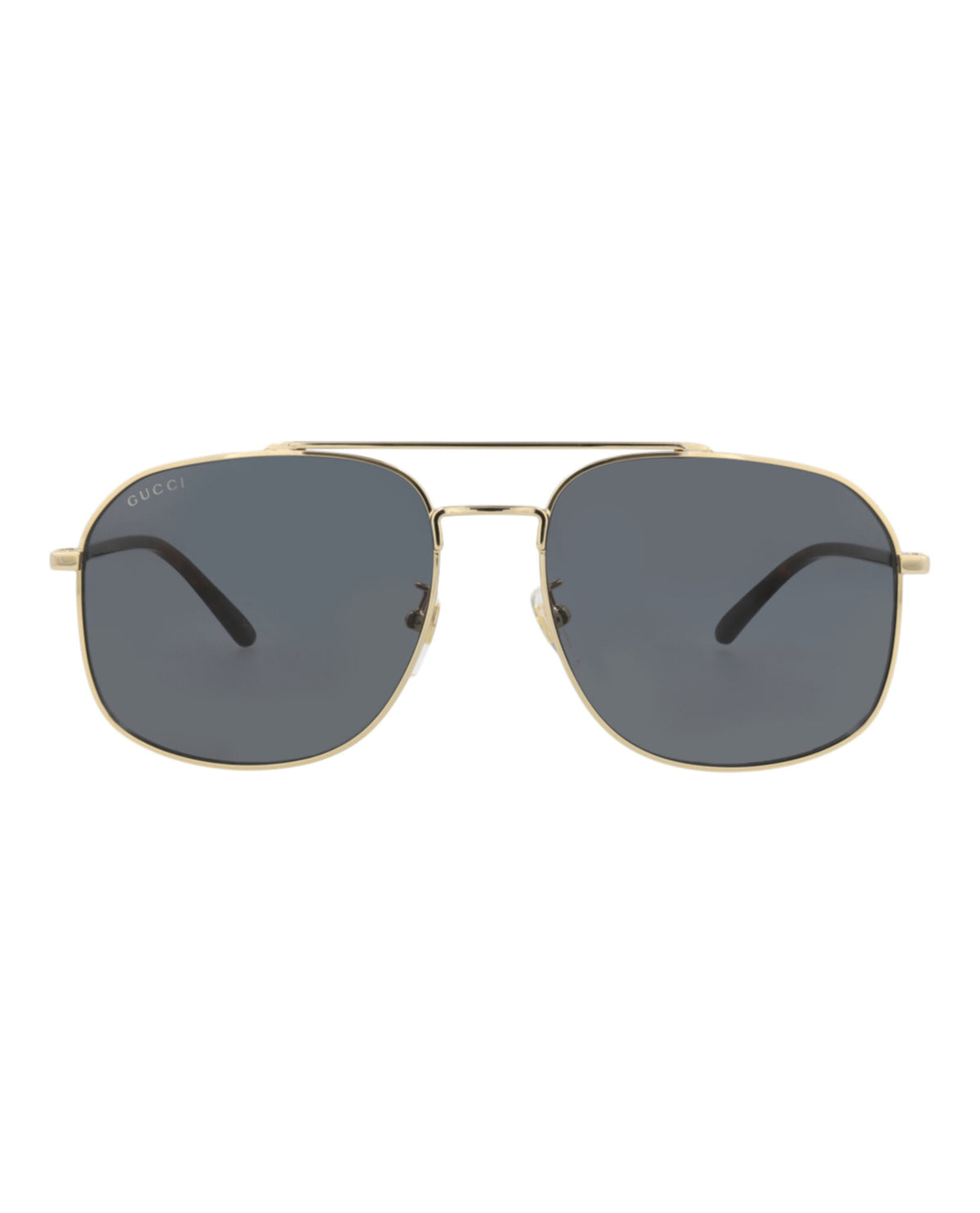 Gucci Mens Aviator Gold Havana Grey Fashion Designer Eyewear