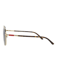 Gucci Mens Aviator Gold Havana Grey Fashion Designer Eyewear