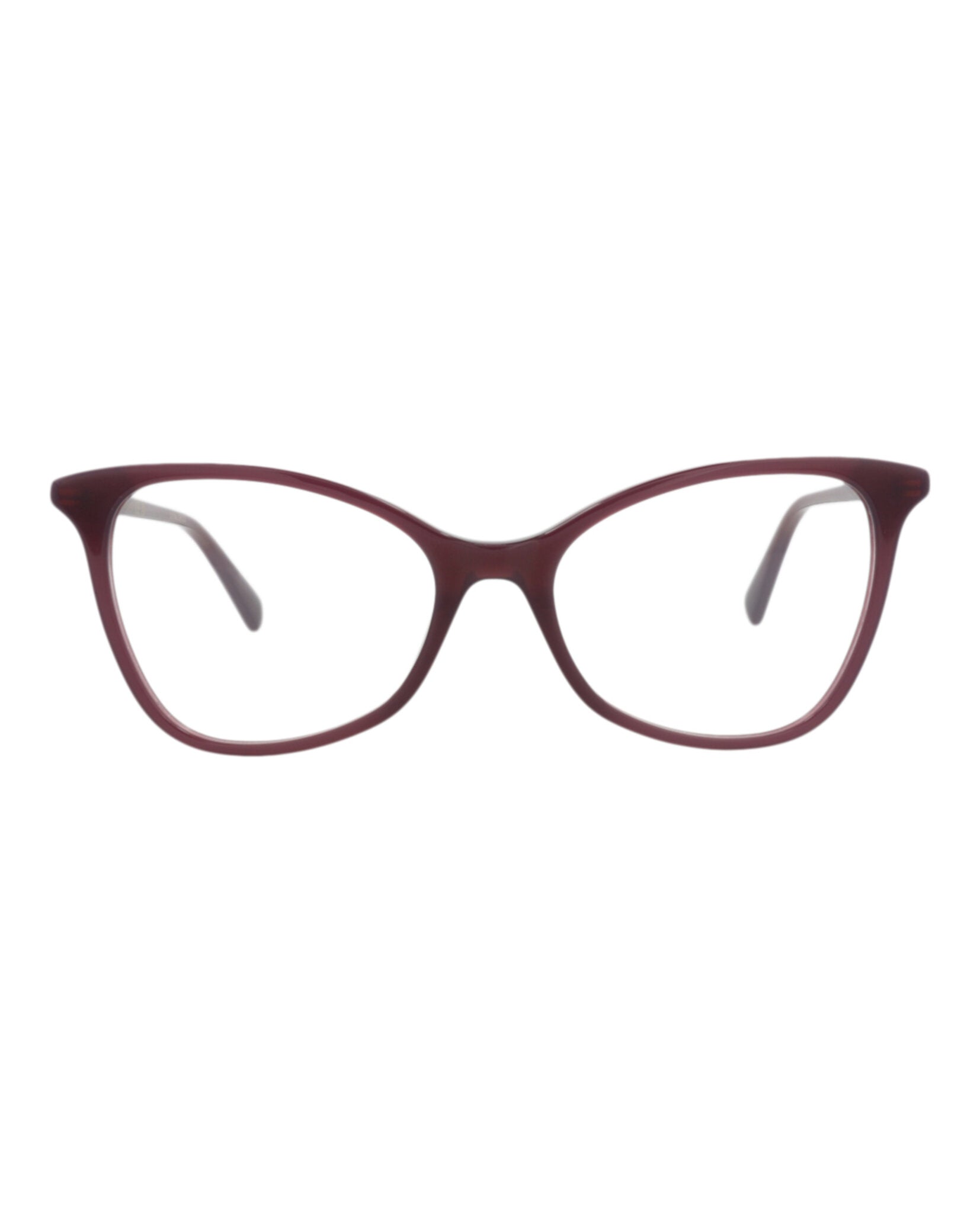 Gucci Gucci Womens Cat Eye Violet Violet Transparent Fashion Designer Eyewear