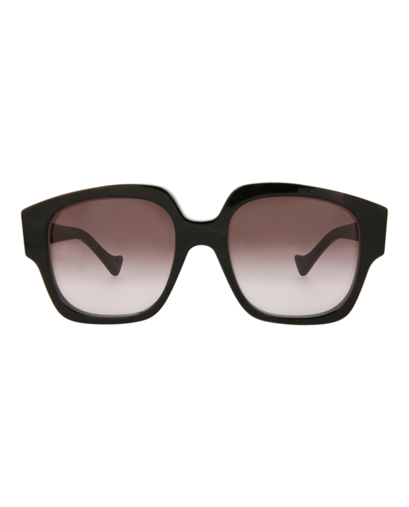 Gucci Womens Square/Rectangle Havana Havana Brown Fashion Designer Eyewear