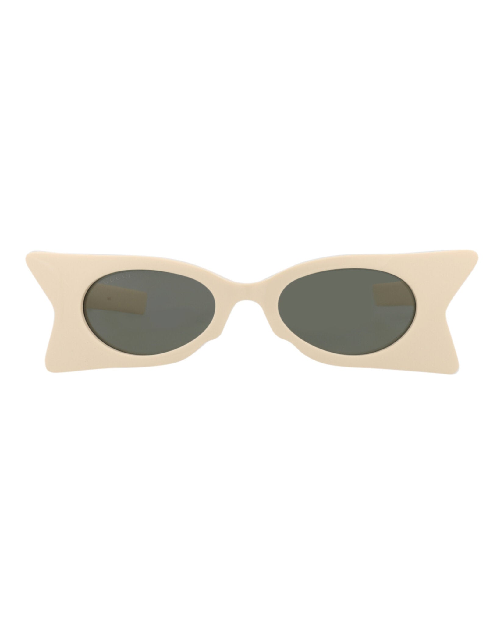 Gucci Gucci Womens Cat Eye Ivory Ivory Grey Fashion Designer Eyewear
