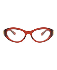 Gucci Womens Cat Eye Burgundy Burgundy Transparent Fashion Designer Eyewear