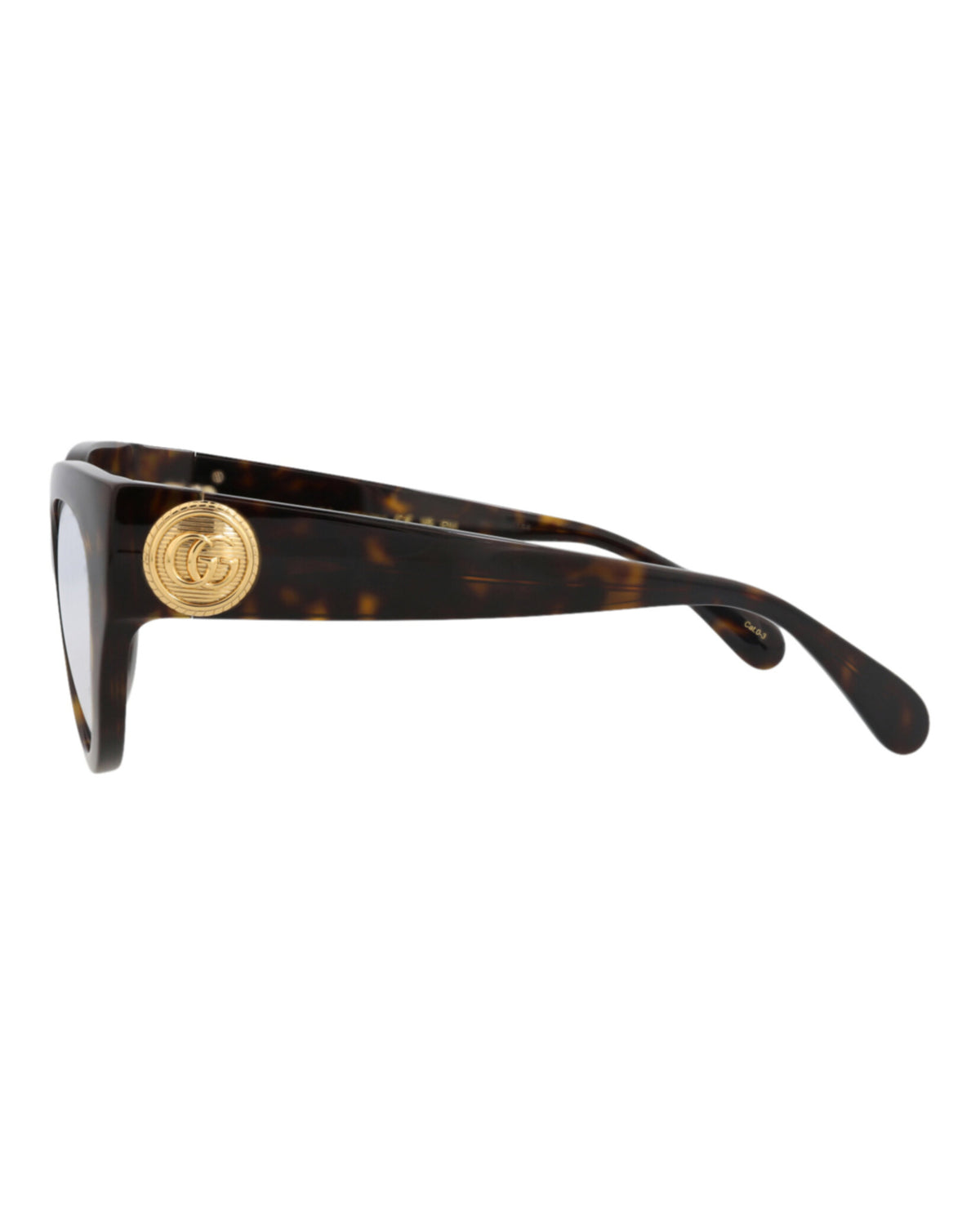 Gucci Gucci Womens Cat Eye Havana Havana Transparent Fashion Designer Eyewear