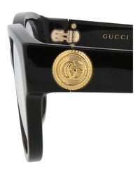 Gucci Gucci Womens Round/Oval Black Black Transparent Fashion Designer Eyewear