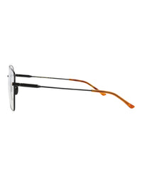 Gucci Womens Square/Rectangle Black Black Transparent Fashion Designer Eyewear