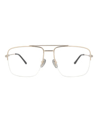 Gucci Gucci Womens Aviator Gold Gold Transparent Fashion Designer Eyewear