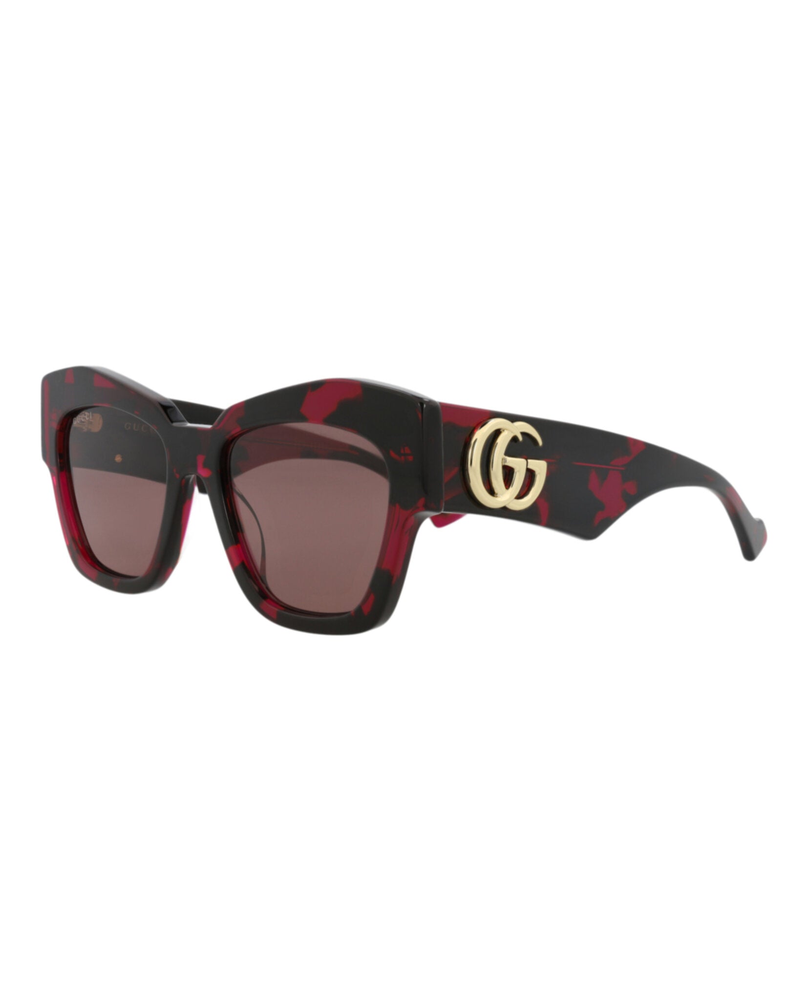 Gucci Womens Cat Eye Havana Havana Brown Fashion Designer Eyewear