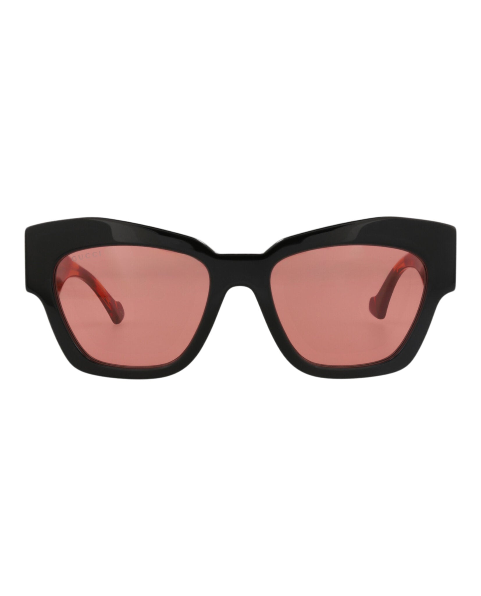 Gucci Womens Cat Eye Black Havana Orange Fashion Designer Eyewear