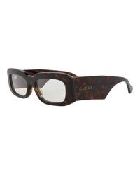 Gucci Gucci Mens Square/Rectangle Havana Havana Transparent Fashion Designer Eyewear