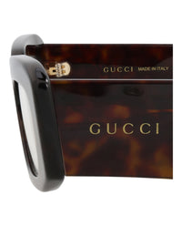 Gucci Gucci Mens Square/Rectangle Havana Havana Transparent Fashion Designer Eyewear