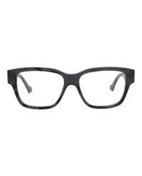 Gucci Gucci Mens Square/Rectangle Grey Grey Transparent Fashion Designer Eyewear