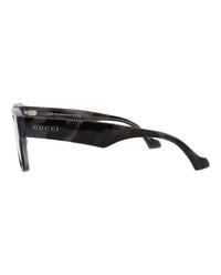 Gucci Gucci Mens Square/Rectangle Grey Grey Transparent Fashion Designer Eyewear