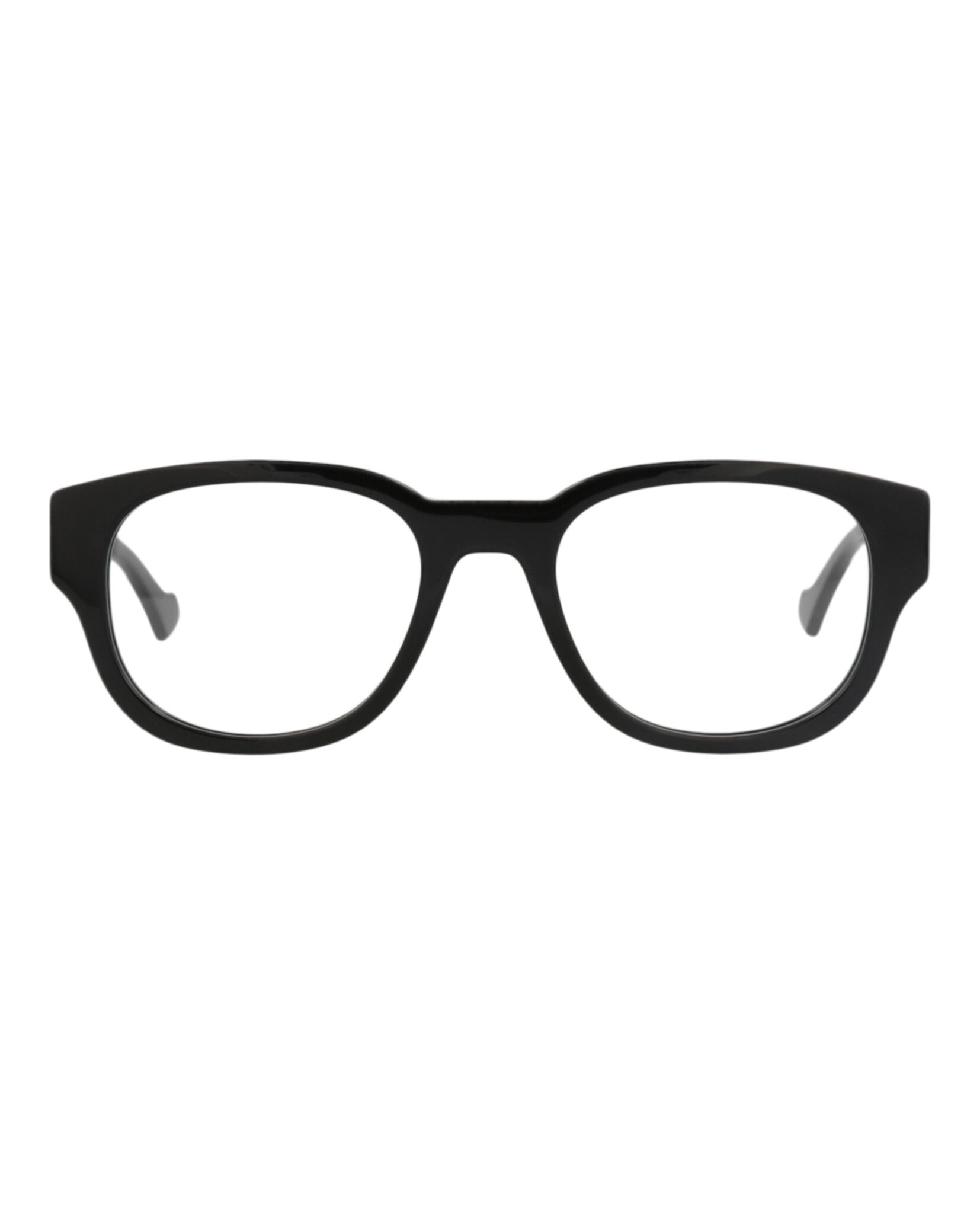 Gucci Gucci Mens Round/Oval Black Black Transparent Fashion Designer Eyewear