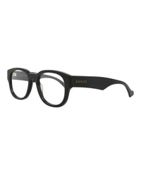 Gucci Gucci Mens Round/Oval Black Black Transparent Fashion Designer Eyewear