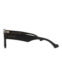 Gucci Gucci Mens Round/Oval Black Black Transparent Fashion Designer Eyewear