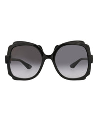 Gucci Gucci Womens Round/Oval Black Black Grey Fashion Designer Eyewear