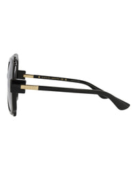Gucci Gucci Womens Round/Oval Black Black Grey Fashion Designer Eyewear