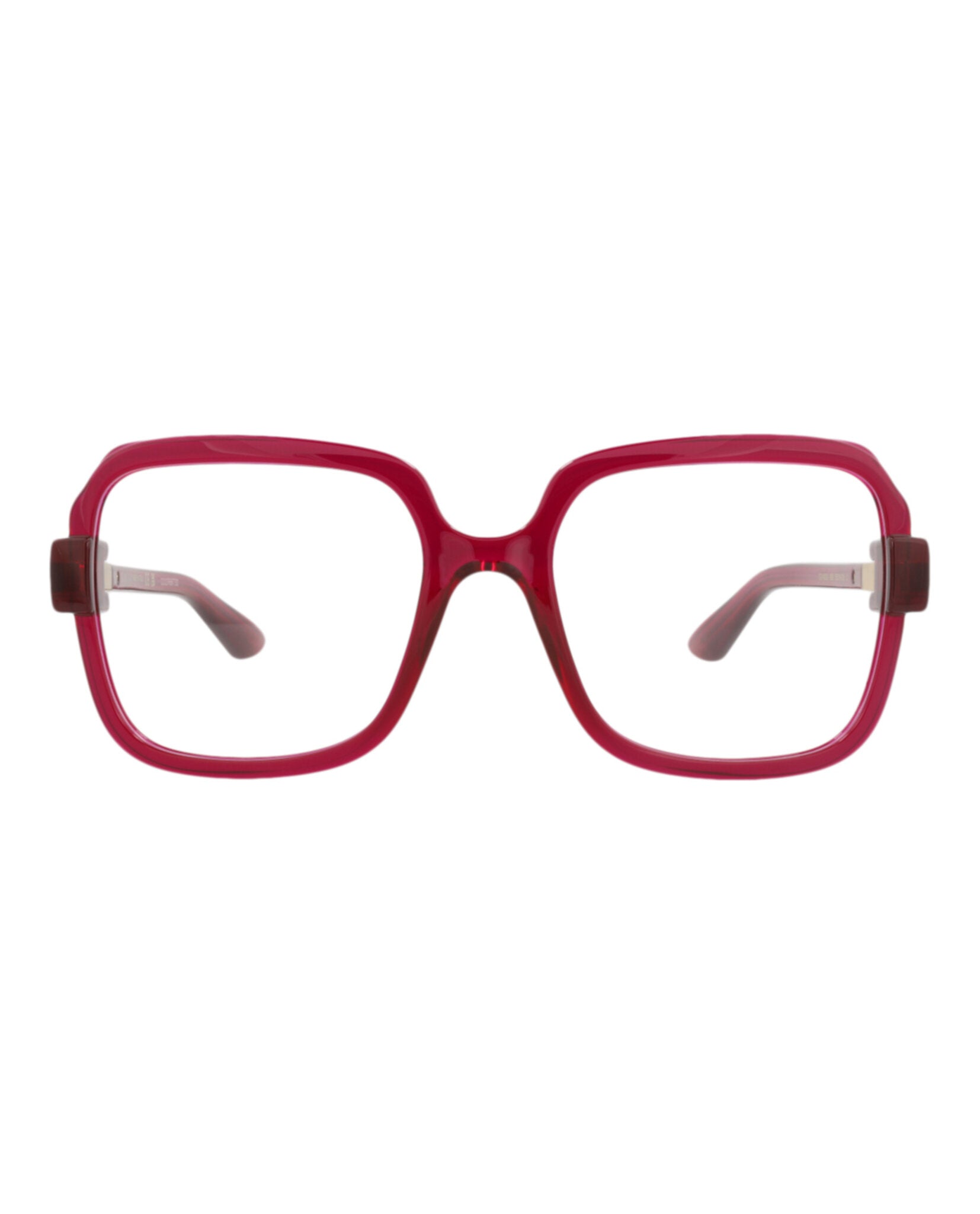 Gucci Gucci Womens Square/Rectangle Violet Violet Transparent Fashion Designer Eyewear