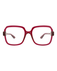 Gucci Gucci Womens Square/Rectangle Violet Violet Transparent Fashion Designer Eyewear
