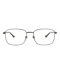 Gucci Mens Square/Rectangle Ruthenium Ruthenium Transparent Fashion Designer Eyewear