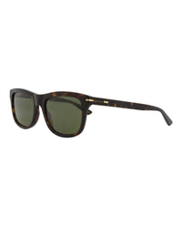 Gucci Gucci Mens Square/Rectangle Havana Havana Green Fashion Designer Eyewear