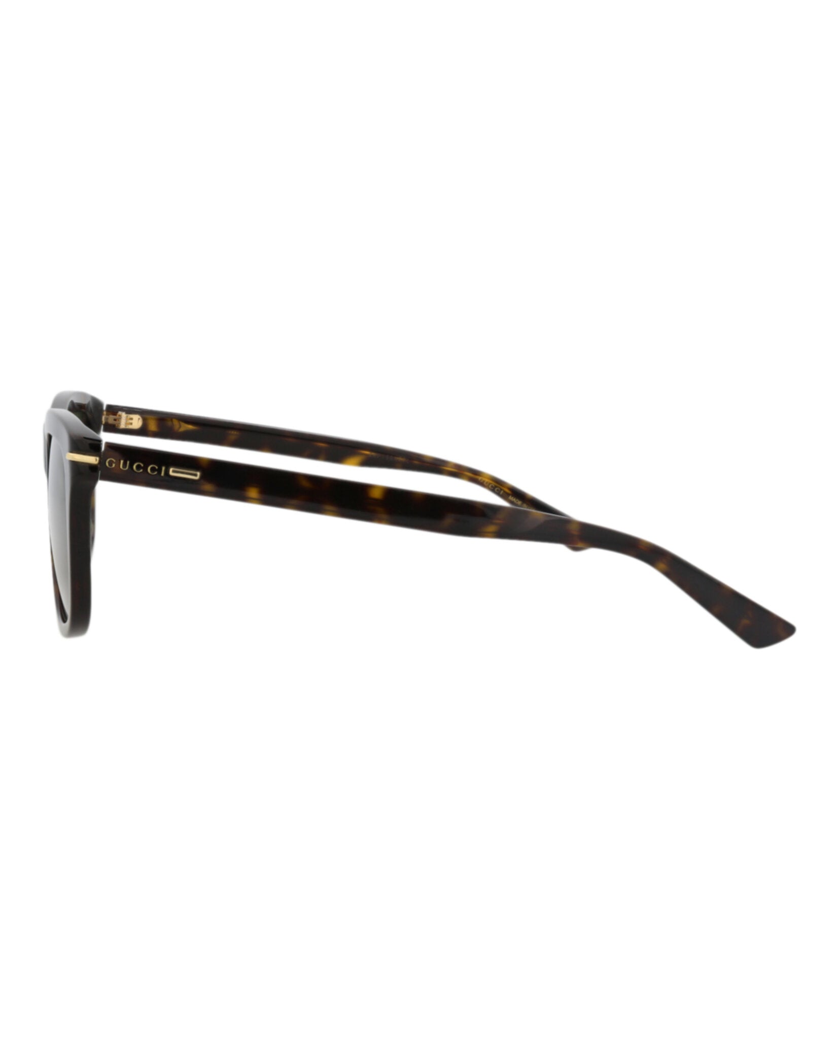 Gucci Gucci Mens Square/Rectangle Havana Havana Green Fashion Designer Eyewear