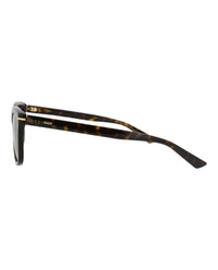 Gucci Gucci Mens Square/Rectangle Havana Havana Green Fashion Designer Eyewear