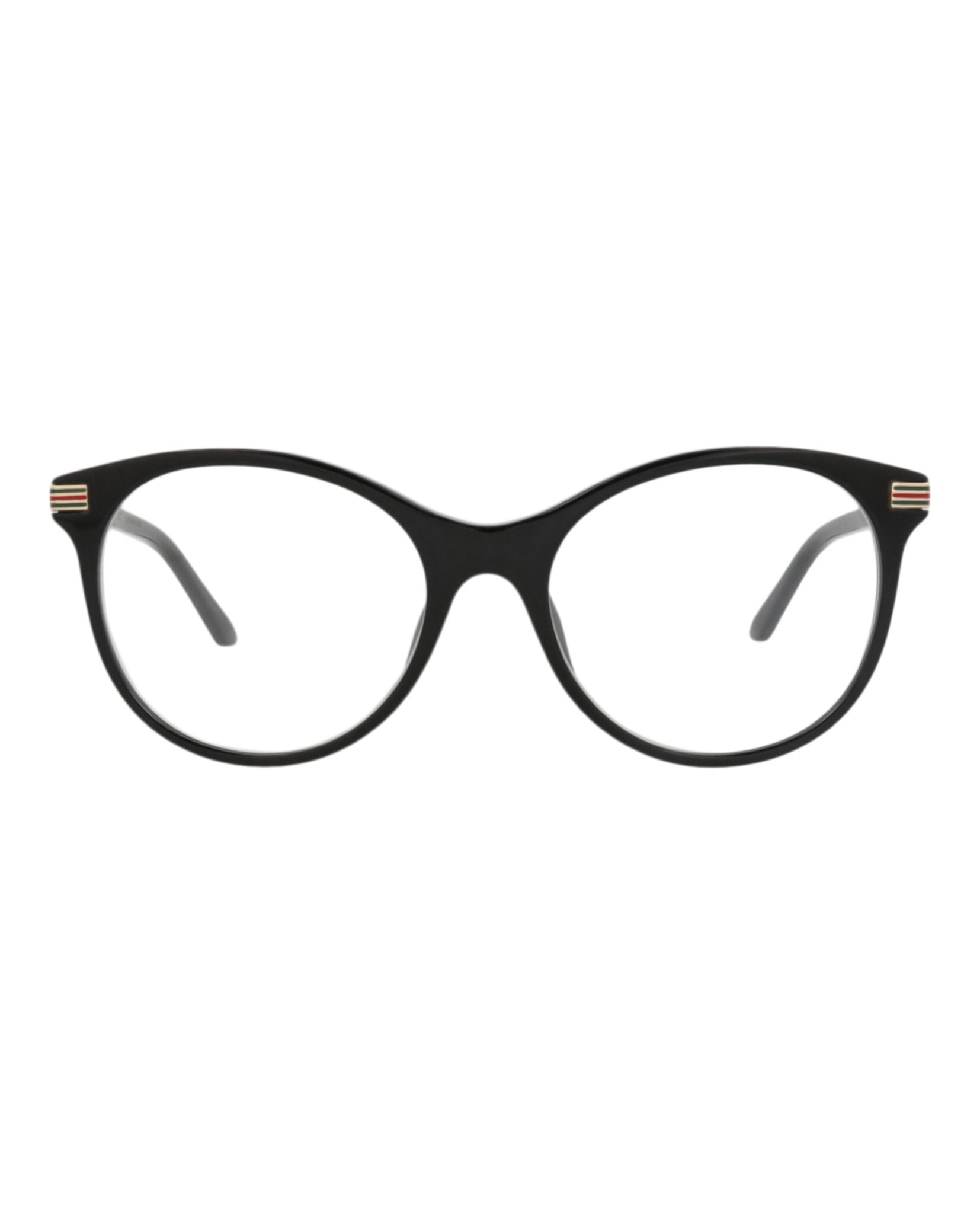 Gucci Gucci Womens Round/Oval Black Black Transparent Fashion Designer Eyewear