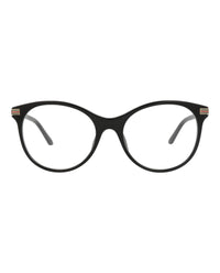 Gucci Gucci Womens Round/Oval Black Black Transparent Fashion Designer Eyewear